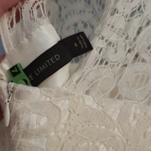 The Limited sz 6 ivory dress - Picture 6 of 8